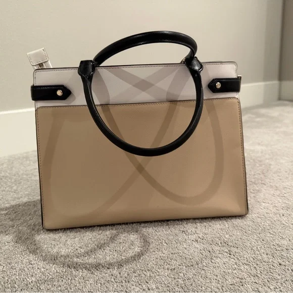 kate spade Cream and Black medium laptop/tote bag - Picture 4 of 4